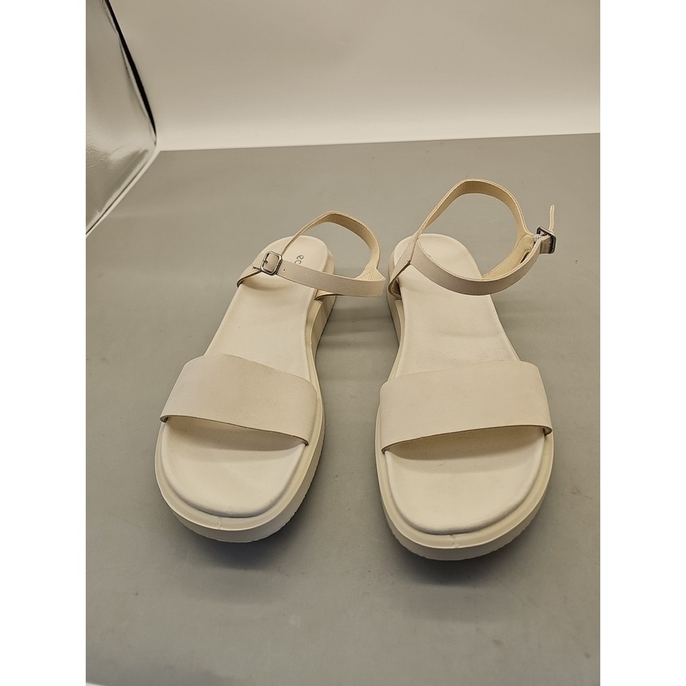 ECCO Women's Size 11-11.5 Flowt LX Wedge Sandal - Limestone - 273303-59113 New